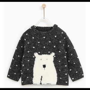 Zara baby boy sweater 18-24 mo new